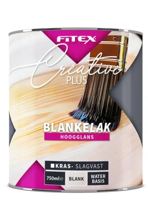 Actieprijs Fitex Creative PLUS Blanke Lak Hoogglans Waterbasis